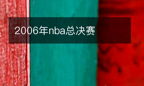 2006年nba總決賽